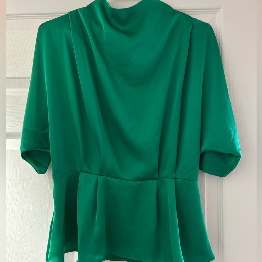 Vibrant Green H&M Blouse